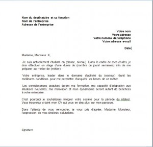 Exemple Lettre De Motivation Réponse à Une Offre Demploi