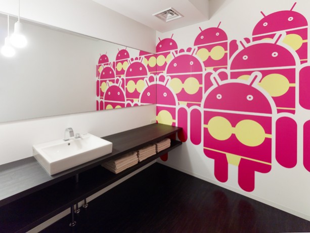 Oficinas de Google en Tokyo baños